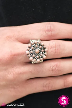 Paparazzi Ring ~ Desert Dahlia - Brown