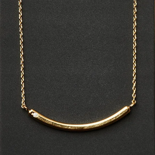 Refined Necklace in Comet/Gold