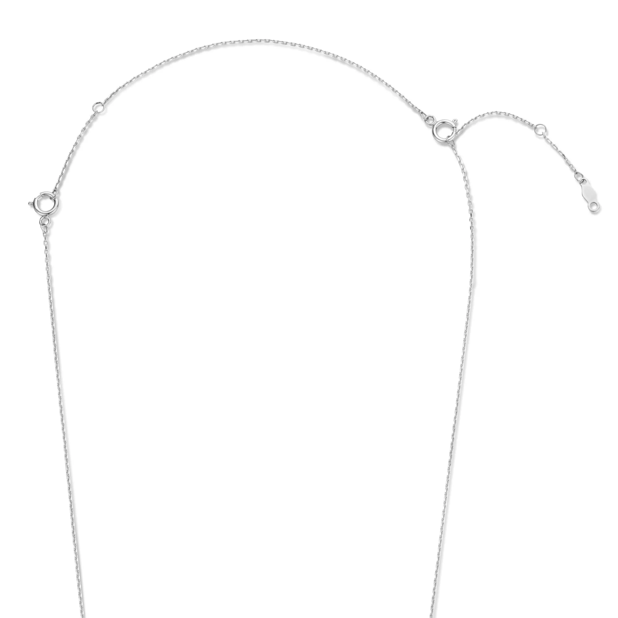 Saint Germain Nicole 14 karat white gold necklace extender