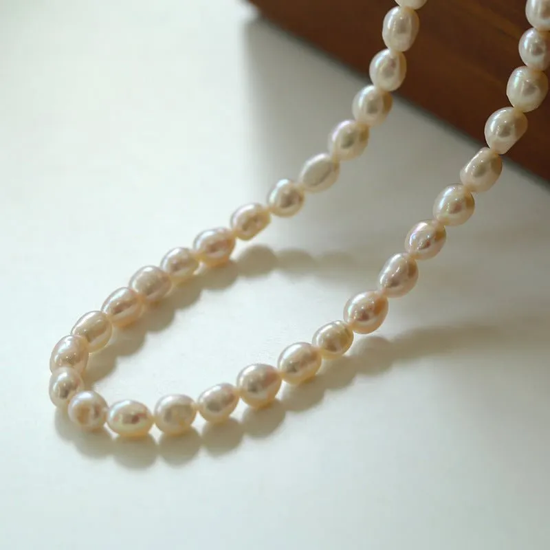 Simple Natural Pearl Necklace