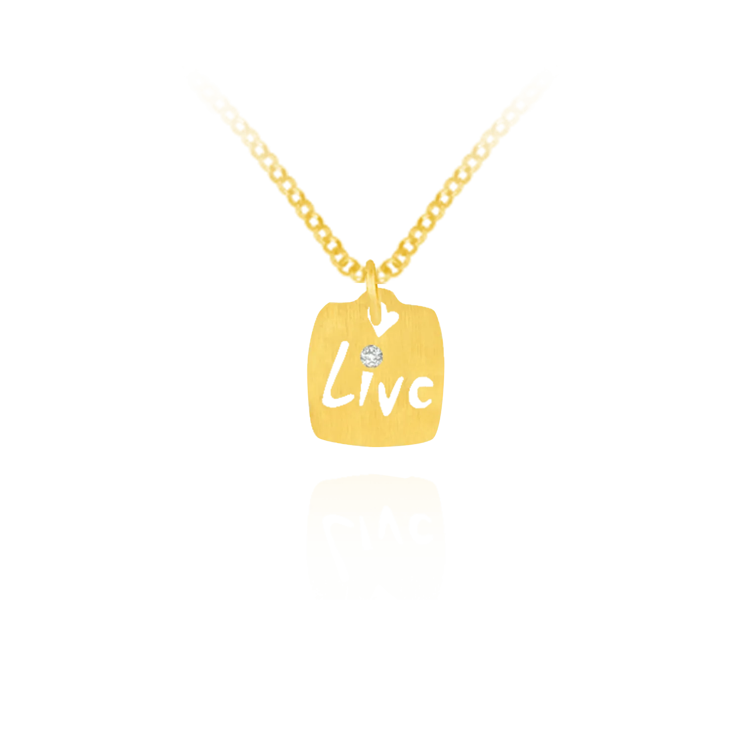 Sparkling "Live" Pendant