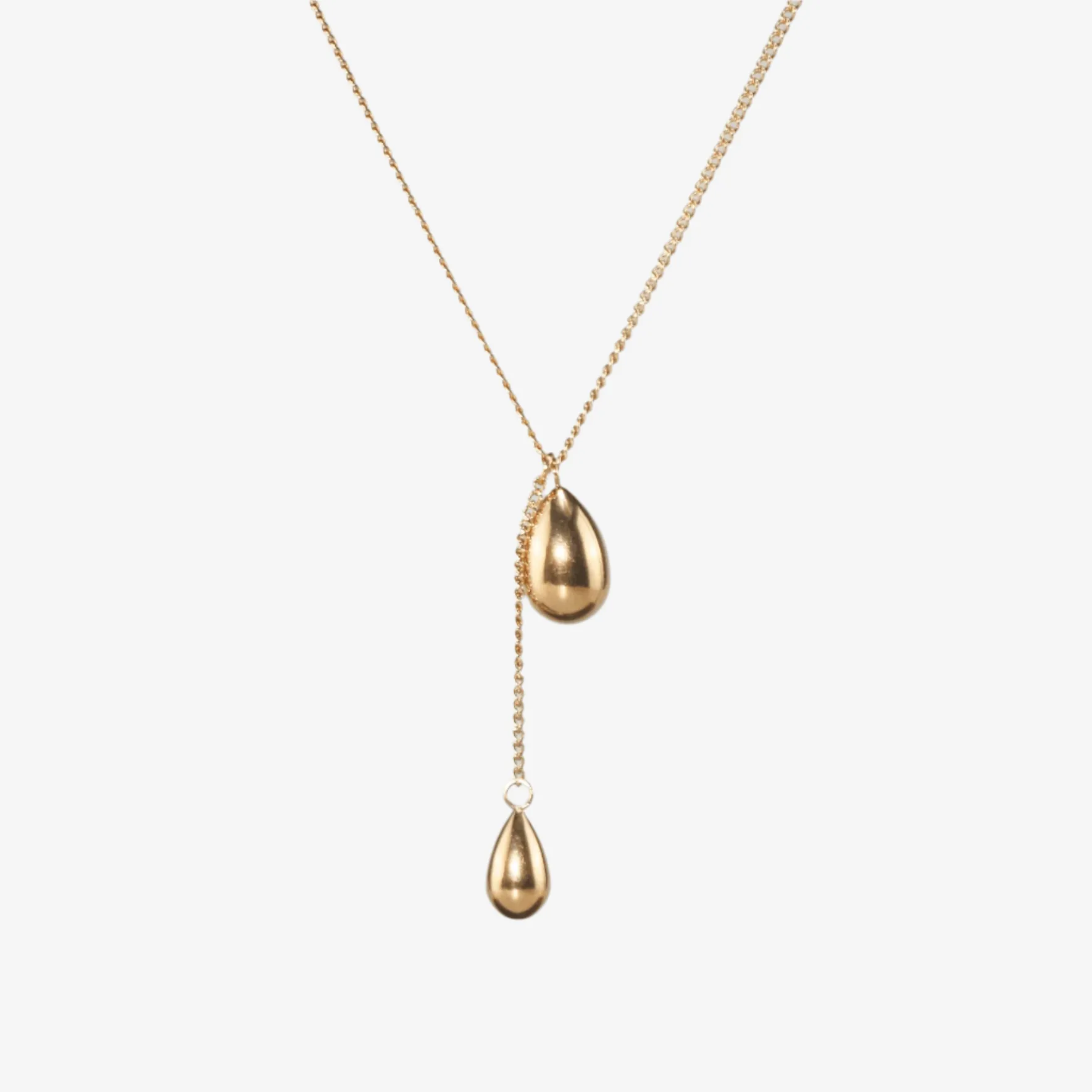 Teardrop Dangle Necklace