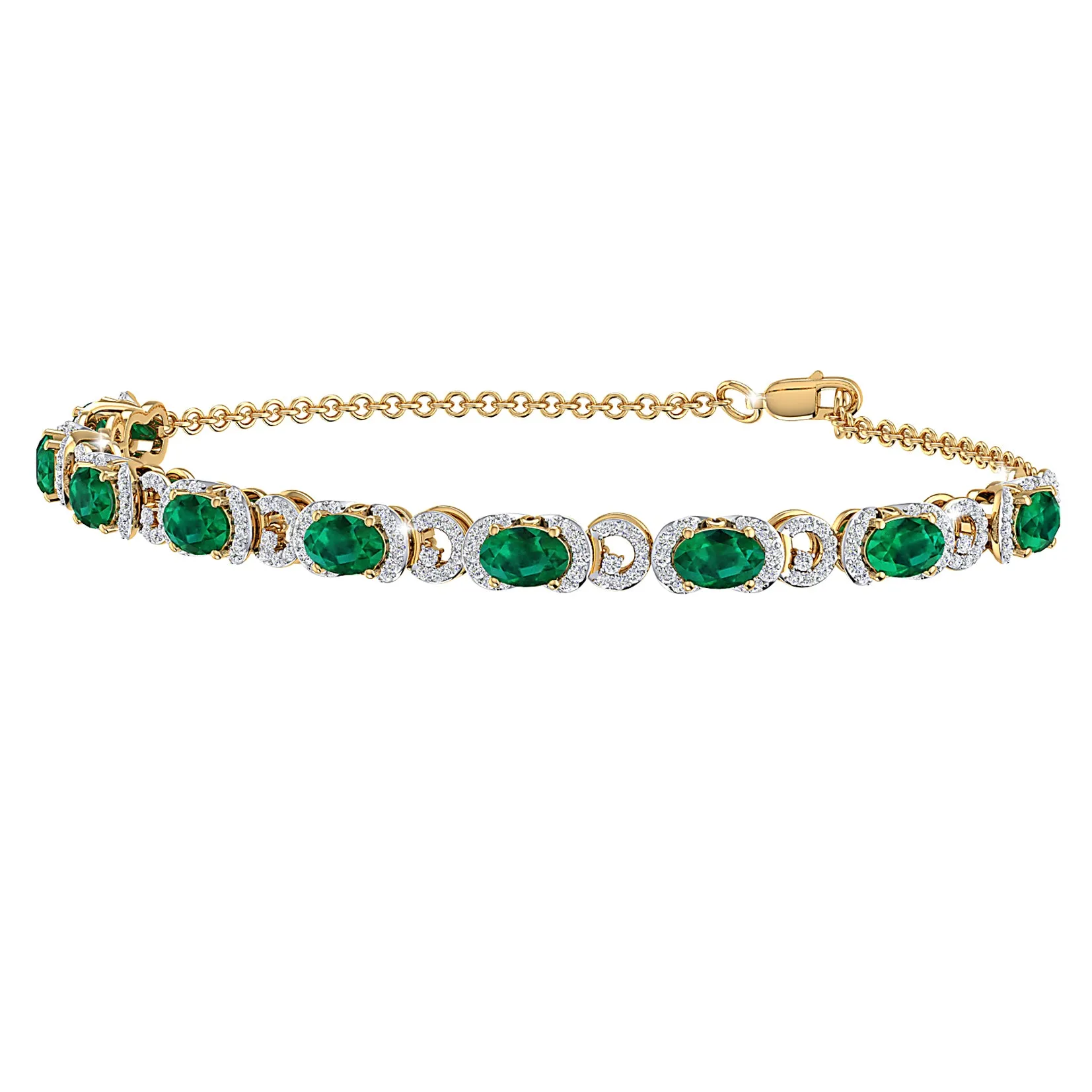 THE OPULENT EMERALD BRACELET