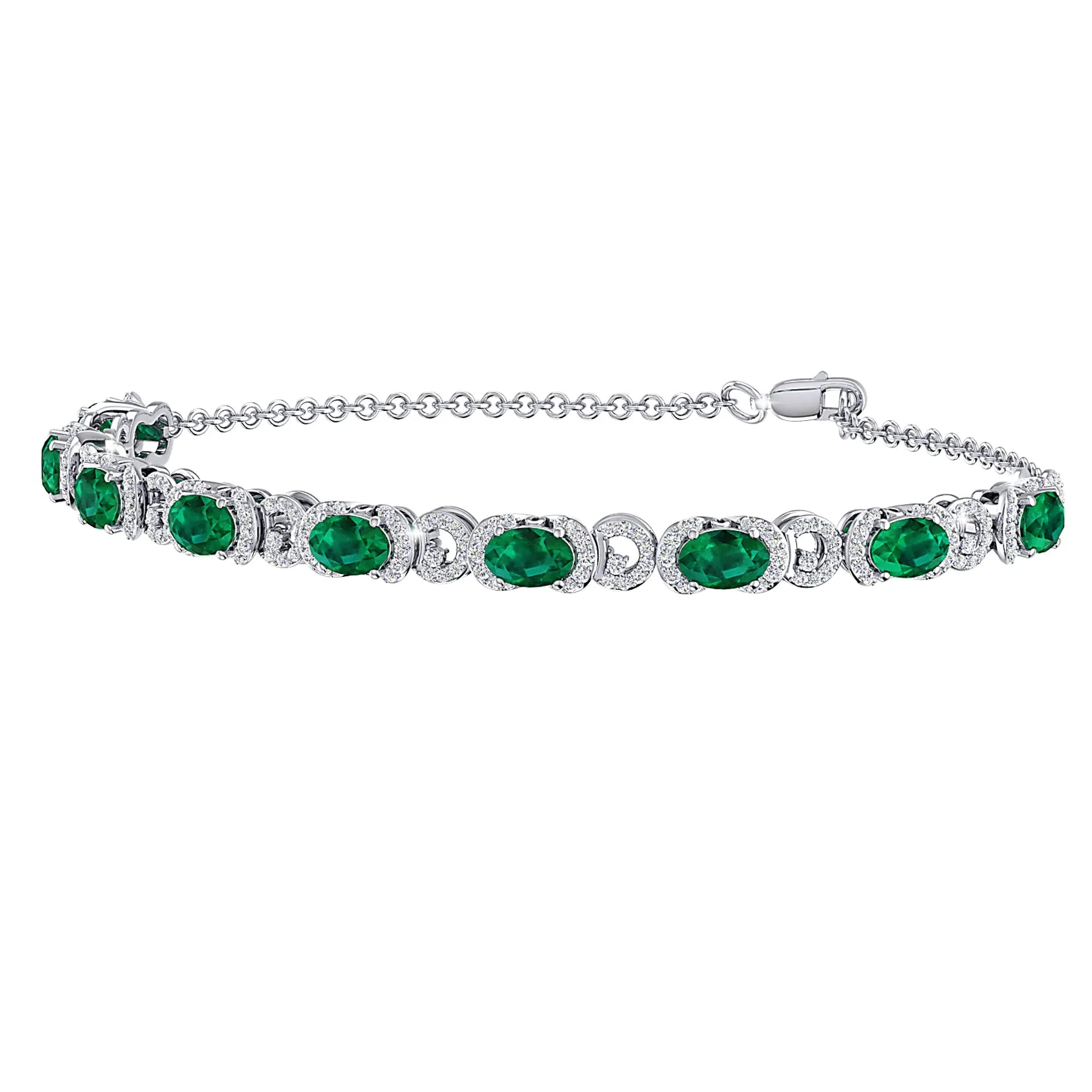 THE OPULENT EMERALD BRACELET