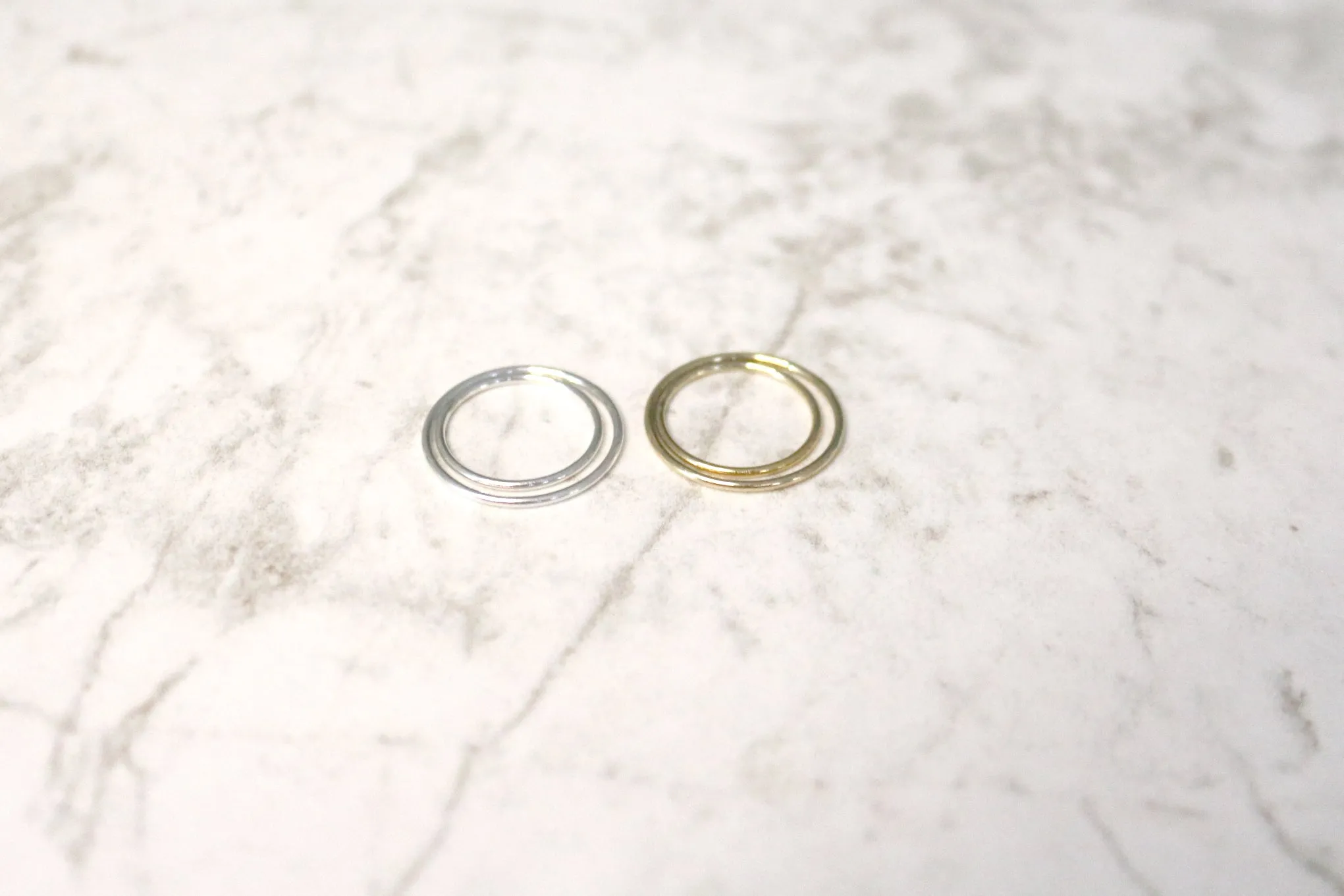 This Girl has Layers // Simple Band Ring, Gold Fill or Sterling Silver, Boho Stackable Rings /// BH-R006