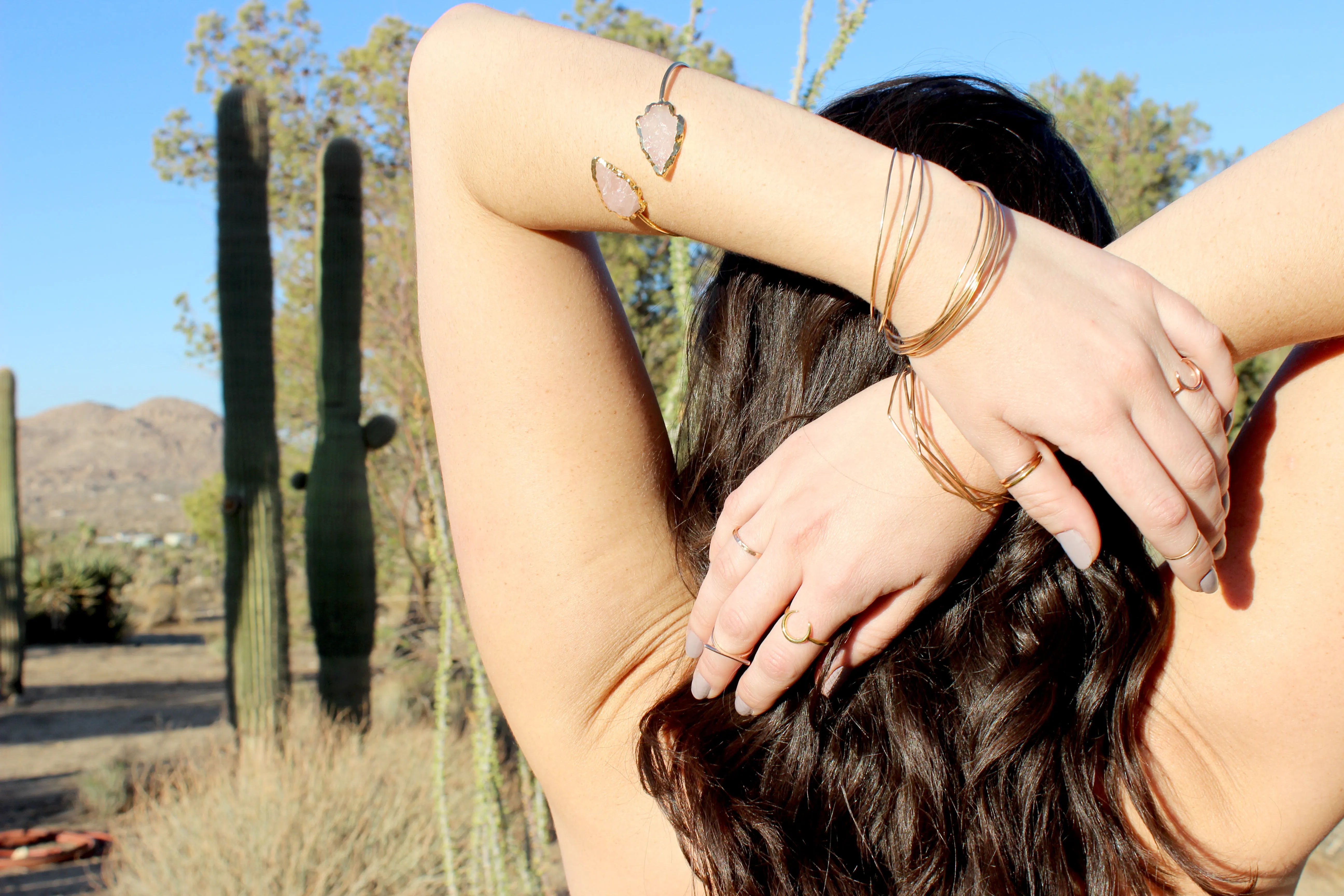 This Girl has Layers // Simple Band Ring, Gold Fill or Sterling Silver, Boho Stackable Rings /// BH-R006