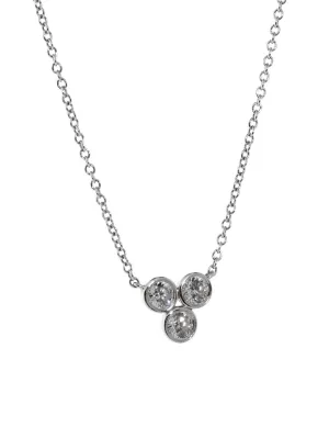 Tiffany & Co Diamond Necklace in Platinum