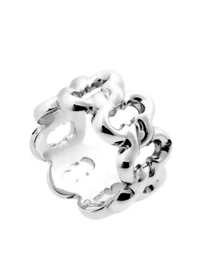 Van Cleef & Arpels Alhambra White Gold Ring