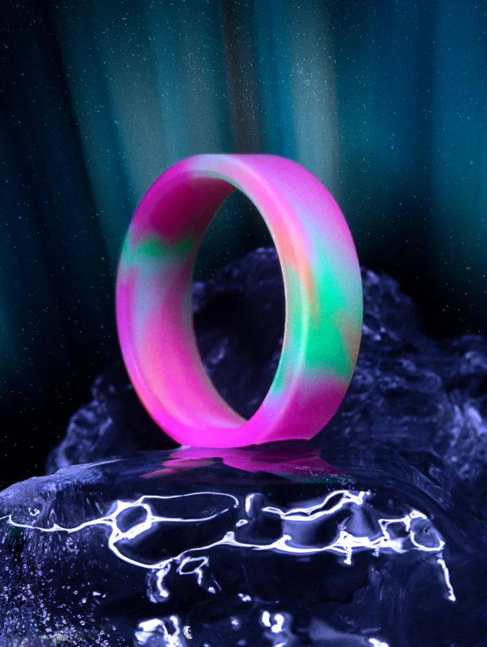 Women's Aurora Modern Silicone Ring